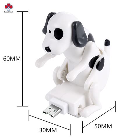 Ready Stock Mini Humping Spot Toy Dog Smartphone Cáp Sạc Dữ Liệu 1m Dây