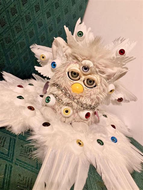 Angelic Furby The Real Predator Straight From The Furbible Rbossfight