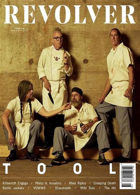 Us Revolver Magazine August 2019 Tool Cover Story Yourcelebritymagazines