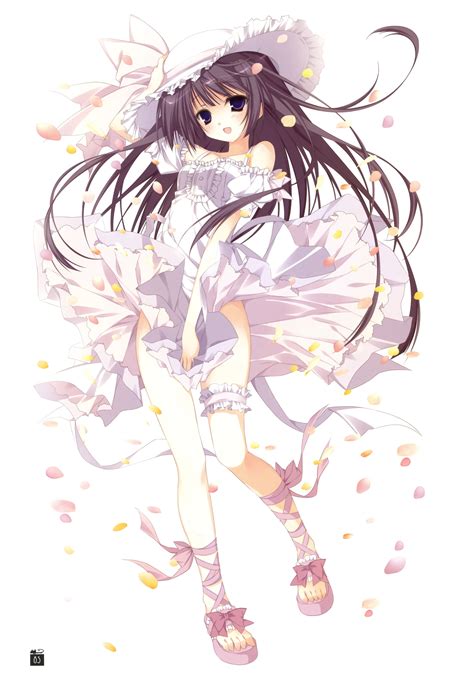 Anime Art Clothes Cute Fashion Summer Dress Sandals