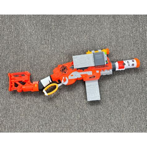 Nerf Toys Nerf Scavenger Zombie Strike Toy Gun Blaster Rifle Dart