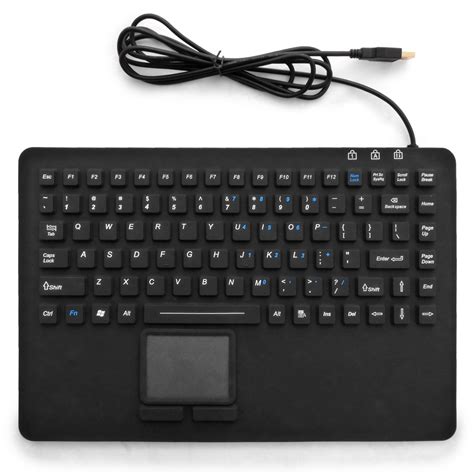 Industrial Keyboard With Touchpad In87kb Ip68 Protection