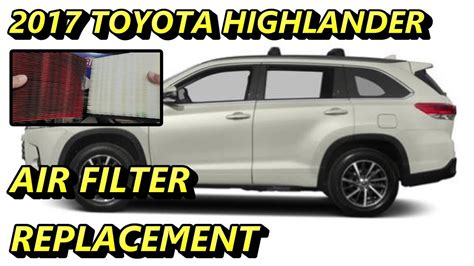 Toyota Highlander Air Filter