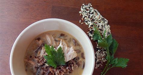 Preheat your oven to 350 degrees and add the chicken broth to a large pot and bring to a boil. Baked Chicken and Rice with Mushroom Soup Recipes | Yummly