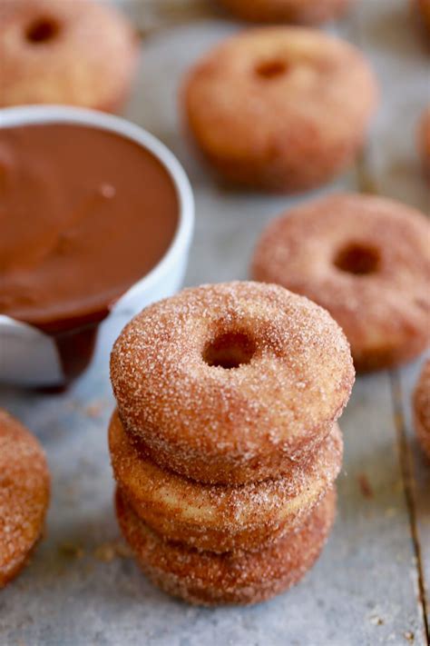 Baked Churro Donuts Made Without A Donut Tin Deliciously Simple Baked
