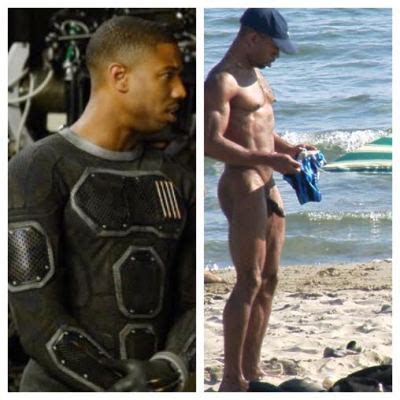 Michael B Jordan Nude On The Beach And Im Impres Tumbex