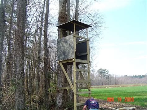 √ Homemade Hunting Tree Stands Alumn Photograph