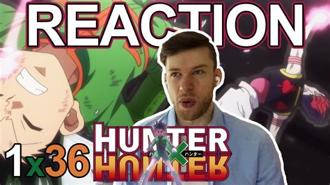 Hunter × Hunter 1x36 A Big Debt × And × A Small Kick Reaction Youtube