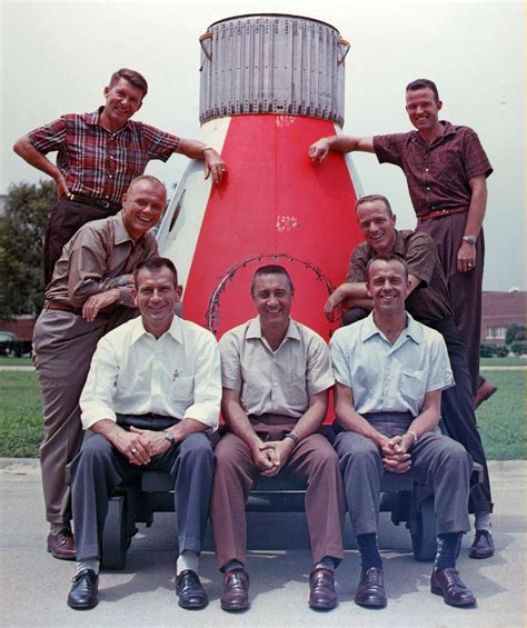 Boomer Heroes The Mercury Seven Astronauts Introduced To Us April 9