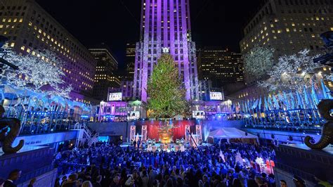 Árvores De Natal Em Nova York Nova York E Você