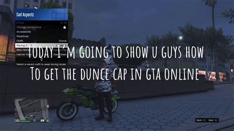 Dunce Cap Glitch Gta 5 Youtube