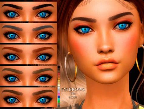 Cosimetic Eyebrows N22 The Sims 4 Catalog
