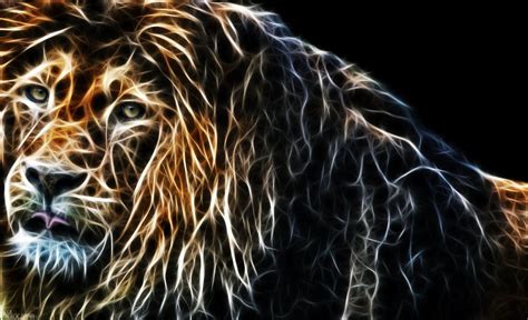 Lion Fractal Effect By Quiitschy Tribe Of Judah Serengeti Fractals