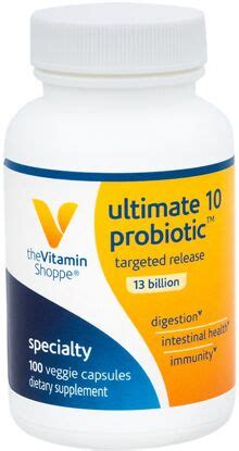 vitamin shoppe ultimate  probiotic save  priceplow