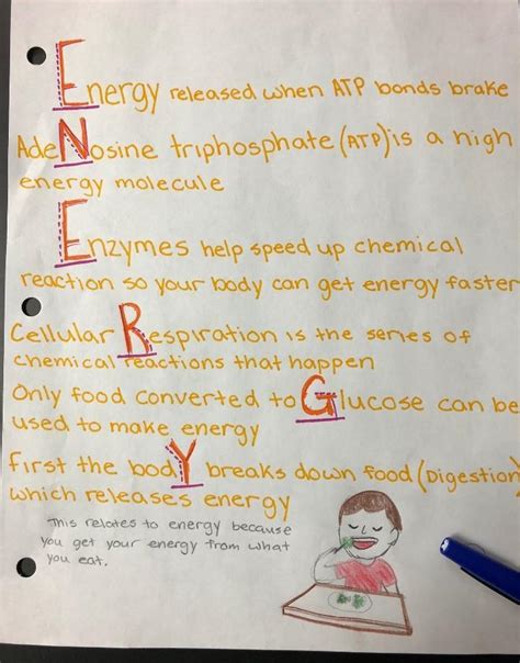 An Acrostic Poem About Energy Brainlyph