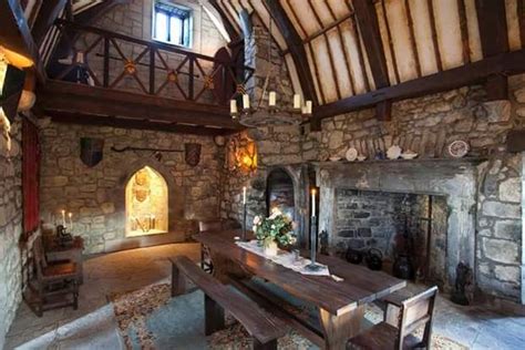 15 Rustic Renaissance Medieval Dining Rooms Part 1 Intérieurs Du