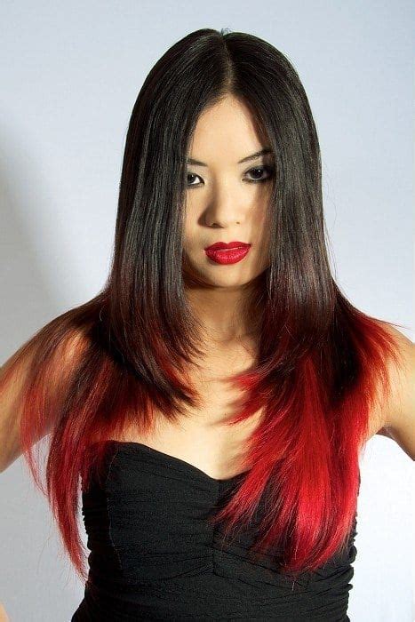 22 Best Red Hairstyles For Asian Women In 2024