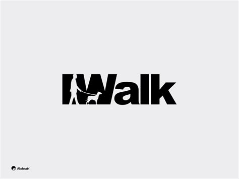I Walk Typo By Akdesain On Dribbble
