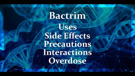Bactrim Ds Uses Side Effects And More Youtube
