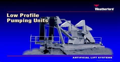 Weatherford Artificial Lift Systems