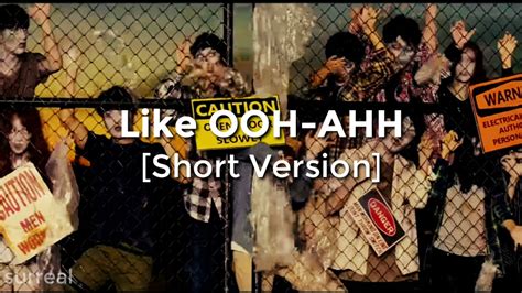 Twice Like Ooh Ahh Short Version Youtube
