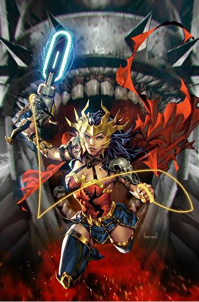 Death Metal Wonder Woman Dark Dc Ngu