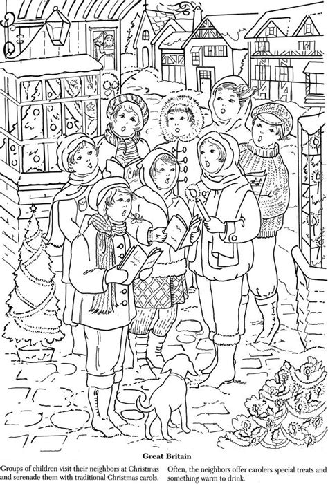 Christmas Around The World Coloring Pages Free Coloring Pages Ideas