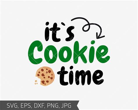 It Is Cookie Time Svg Girl Scout Svg Cookie Svg Girl Scout Etsy