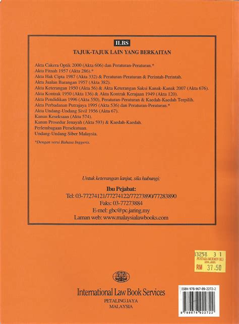 Akta kerja malaysia (malaysian employment). Akta Komunikasi dan Multimedia 1998 & Akta Suruhanjaya ...