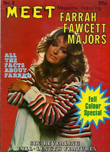Farrah Meet Poster Magazine 1978 Farrah Fawcett Charlies Angels