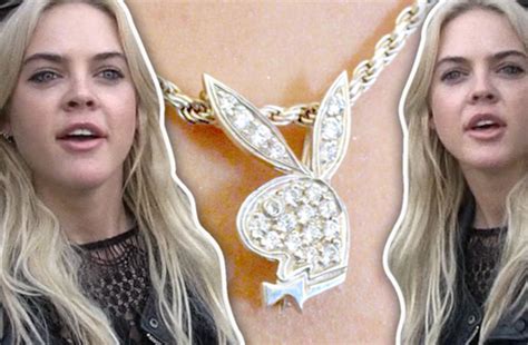 Playmate Rachel Harris Lost Her Diamond Playboy Necklace Celebrity