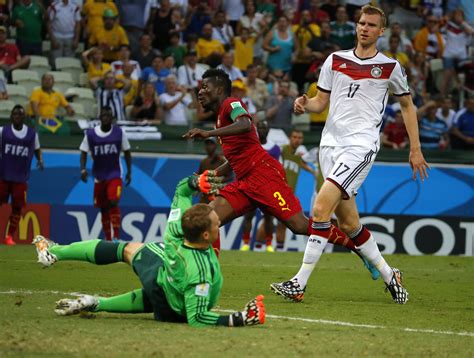 Germany Vs Ghana Recap And Highlights Germany Draws Ghana In 2 2 Nail