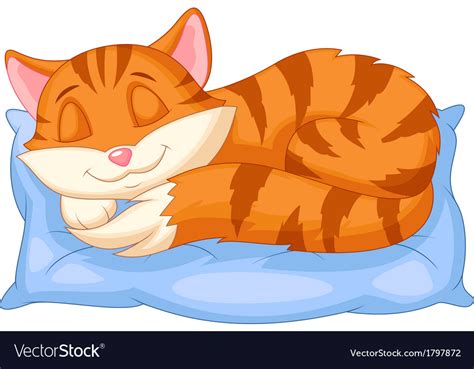 25 Best Looking For Cartoon Sleeping Kitten Drawing Inter Venus