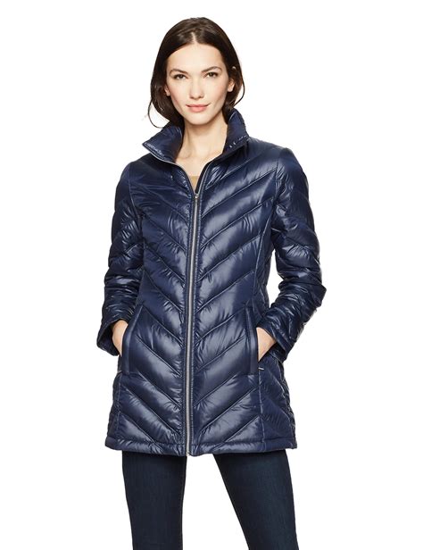 haven outerwear women s mid length packable down jacket navy small outerwear women coats