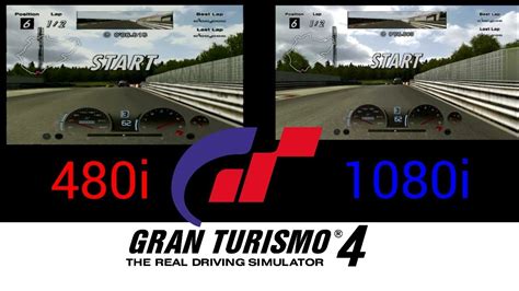 Gran Turismo 4 Comparison 480i Vs 1080i Youtube