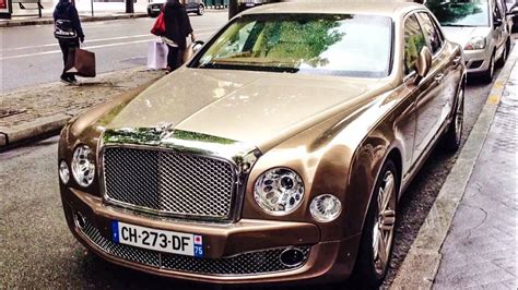 Stunning Goldbrown Bentley Mulsanne Youtube