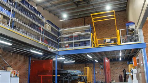 Structural Warehouse Mezzanine Floor Australia Storeplan