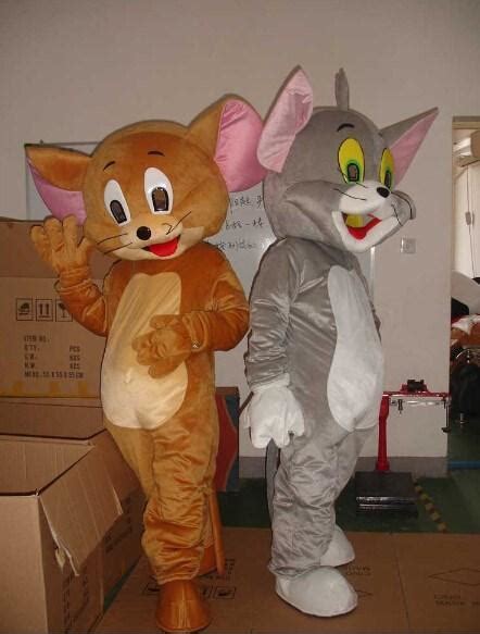 Fashion New Korean Adult Size High Quality Tom And Jerry Mascot Costume