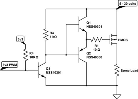 Transistors Things To Consider When Making A MOSFET Driver Electrical Engineering Stack Exchange