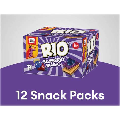 Buy Peek Freans Rio Blueberry Snack Pack Box At Best Price Grocerapp