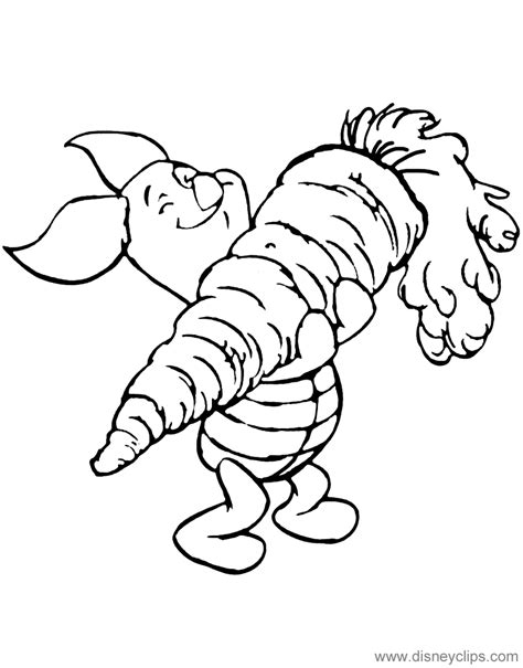 Piglet Coloring Pages 3 Disney Coloring Book