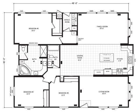 Bedroom Triple Wide Mobile Home Floor Plans Texas Usa Viewfloor Co