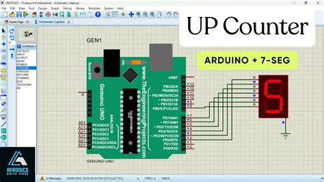 Interfacing Segment Displays With Arduino Uno In Proteus Professional