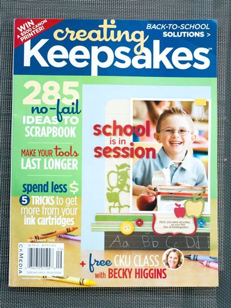Creating Keepsakes The Top Scrapbooking Magazine Scrapbook Magazines
