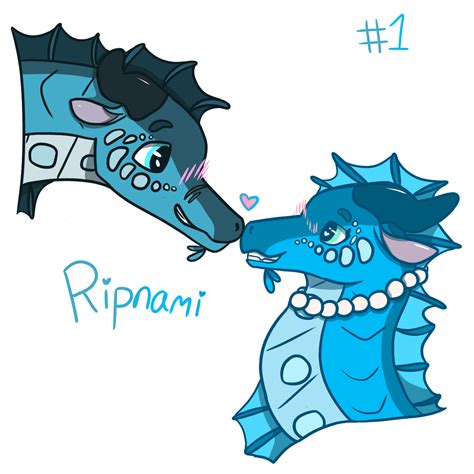 Day 1 Of Drawing My Favorite Wof Ships Ripnami By Periwinkle Drawz On