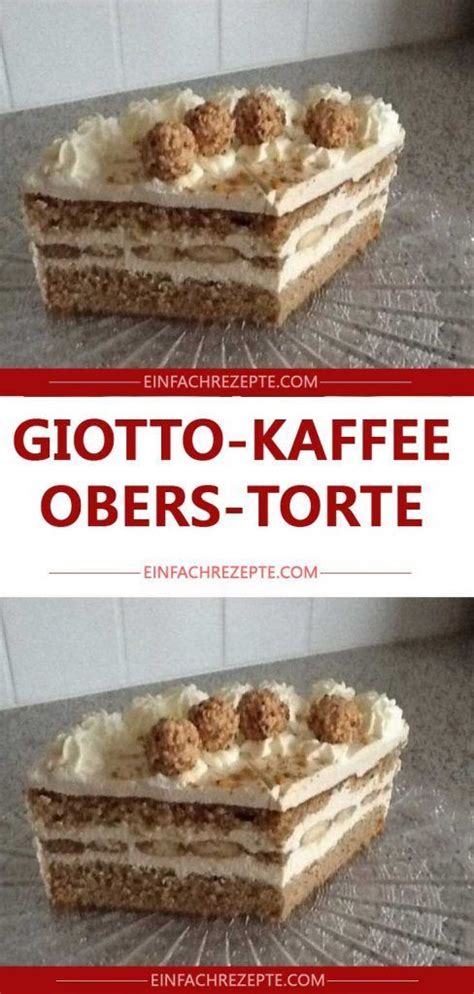 The perfect giotto cake the hazelnut giotto. Giotto-Kaffee-Obers-Torte | Ostern backen, Giotto torte ...