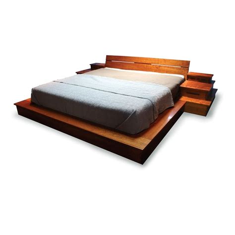 Hand Crafted Platform Bed By Mark Love Furniture