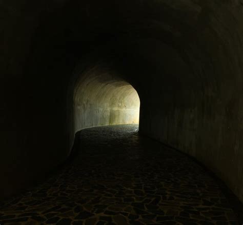 Walkway Park Tunnel Stock Photo By ©deerphoto 85927892