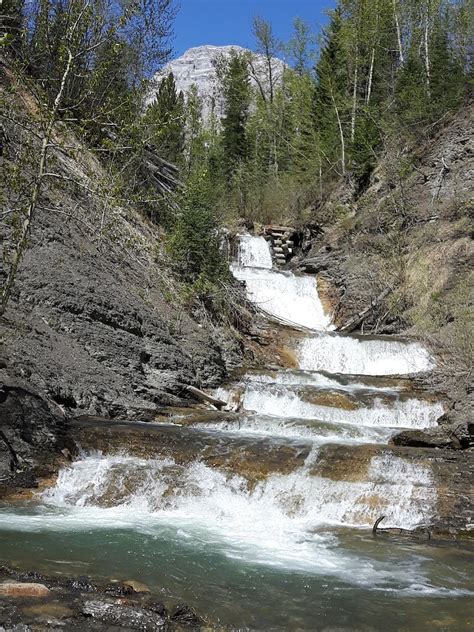 At Allison Creek Falls Hike In Coleman Alberta Canada Photo By