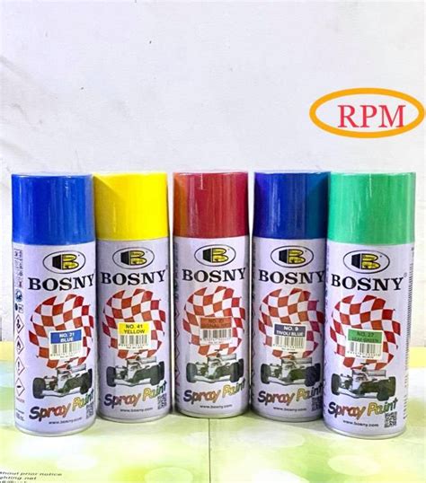 Bosny Spray Paint Assorted Colors 400cc 1pc Lazada Ph